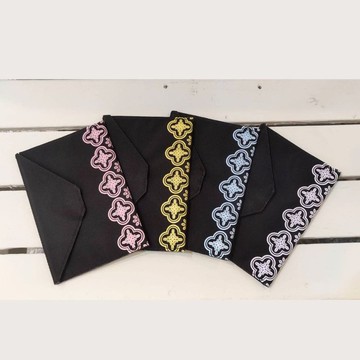 海棠花紋防水護照套