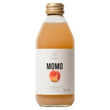 Kimino 山梨白桃氣泡果汁飲  250ml  1個