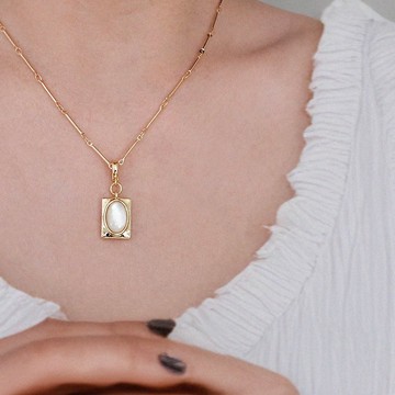 項鏈墜 | 流光珍貝