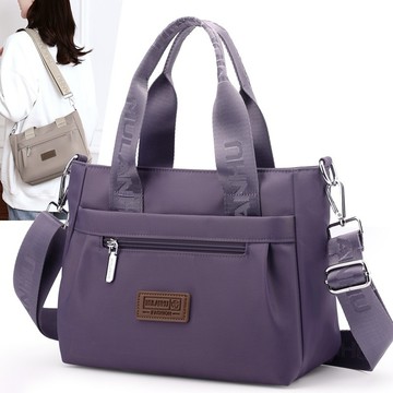 『Mika迷卡』A182現貨 新款尼龍防潑水功能單肩包斜背包手提包多功能大容量托特包 預購請聊聊