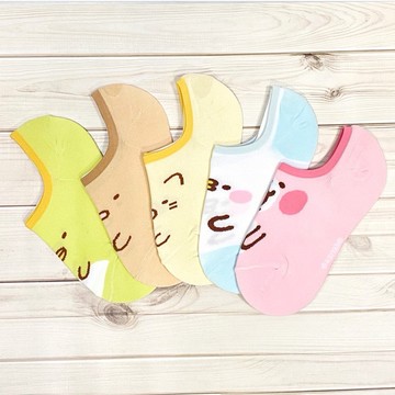 台灣製 角落生物 卡娜赫拉 大圖隱形襪 正版授權 || 卡通印花棉襪中短襪學生襪子 台灣現貨 || 愛亂買