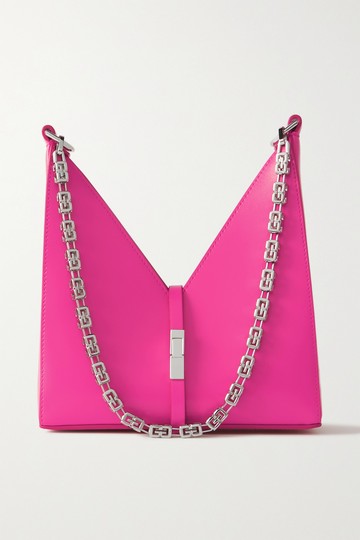 Givenchy - Cut Out Mini Leather Shoulder Bag - Pink - one size