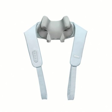 3ZeBra 好肩力 斜方肌肩頸按摩器(無線肩頸揉捏按摩器)米白