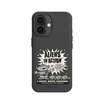 iPhone 16 SolidX 黑 - 迪士尼-玩具總動員 Toy Story - 三眼怪-美式風格