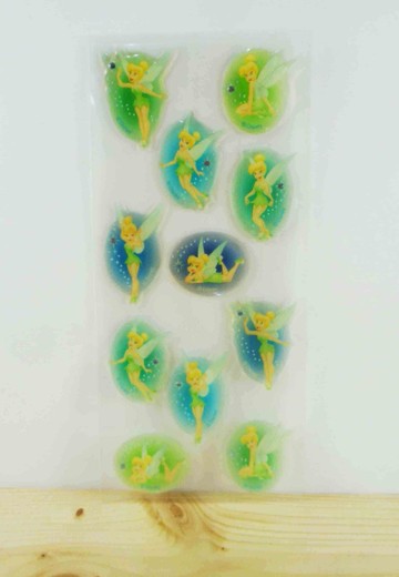 【震撼精品百貨】公主 系列Princess~立體橢圓貼紙-小精靈