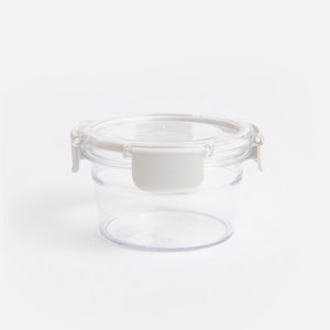 密封防漏可微波Tritan保鮮盒310mL 圓形