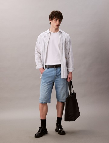 Calvin Klein 90's Carpenter Denim Shorts