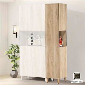 【Hampton 漢汀堡】奧斯特系列原橡色1.3×6尺高鞋櫃