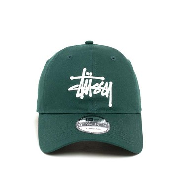 Stussy 9twenty Basic Cap Dark Green 棒球帽 帽子 綠色 1311107-DN [台灣現貨]