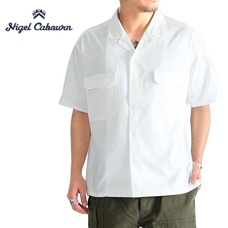 Nigel Cabourn ナイジェルケーボン オープンカラーシャツ 80360011005 