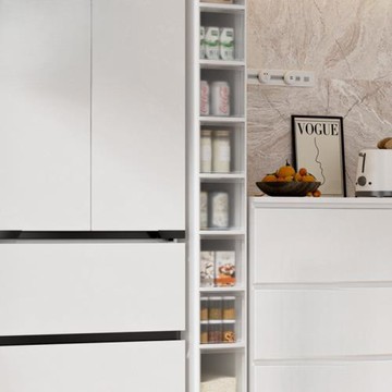 廚房夾縫收納柜冰箱縫廁所超窄縫馬桶邊角柜零食玩具柜子儲物邊柜