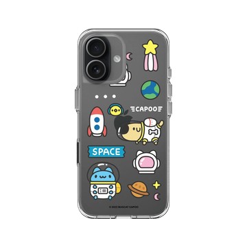 iPhone 17 Clear Case（相機按鈕） 透明 - 貓貓蟲咖波 Bugcat Capoo - 咖波宇宙開箱圖