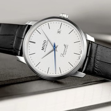 MIDO美度 官方授權 BARONCELLI永恆系列 復刻機械腕錶 聖誕節 禮物 送禮 39mm/M0274071601000