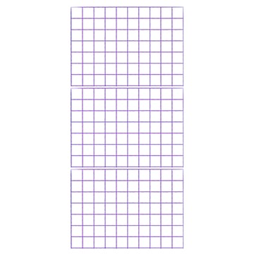 龍泰 多用途網片置物架 NS-多用途網片置物架-28x40 紫色  1組