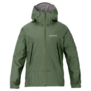 ├登山樂┤日本 mont-bell Rain Hiker JKT女款雨衣 卡綠 # 1128777KH