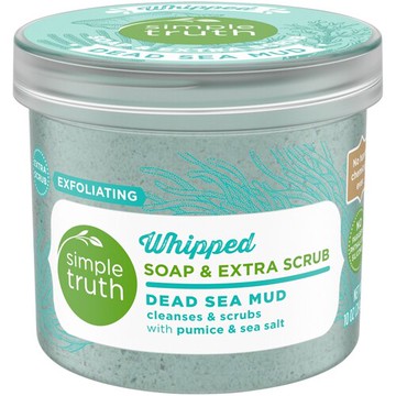 Simple Truth Whipped Soap & Scrub Dead Sea Mud 10 oz