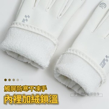 機車防寒防潑水手套 防風保暖手套 登山手套 觸控止滑手套(加絨加厚 滑雪手套 交換禮物)