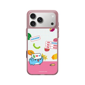 iPhone 17 Pro Max Clear (相機按鈕) 晶醺玫 - 貓貓蟲咖波 Bugcat Capoo - 10th 貓貓蟲咖波特選種