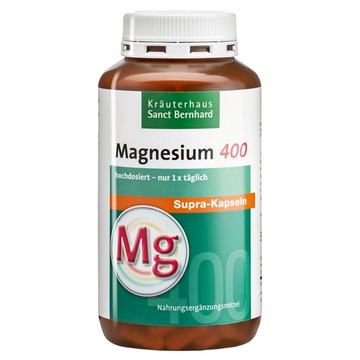 Sanct Bernhard 聖伯納德 鎂400毫克膠囊 758mg  120顆  1瓶