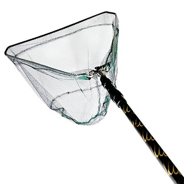 生活King伸縮三段式三角撈漁網 輕巧便攜 堅固耐用  1入  62~175cm