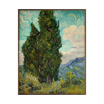 【藝術微噴】梵谷 van Gogh | Cypresses - 單買相紙