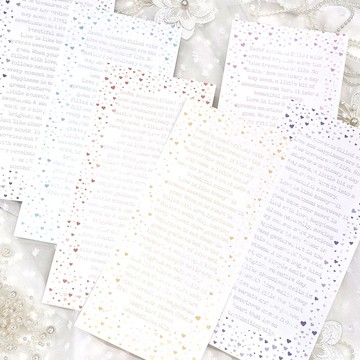 ：心意信件：雙面印刷紙張