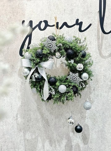 【雪松聖誕花圈】晚宴紳士‧小款