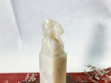 手工刻印客製單章 • 姓名方章 • 十二生肖－牛轉乾坤