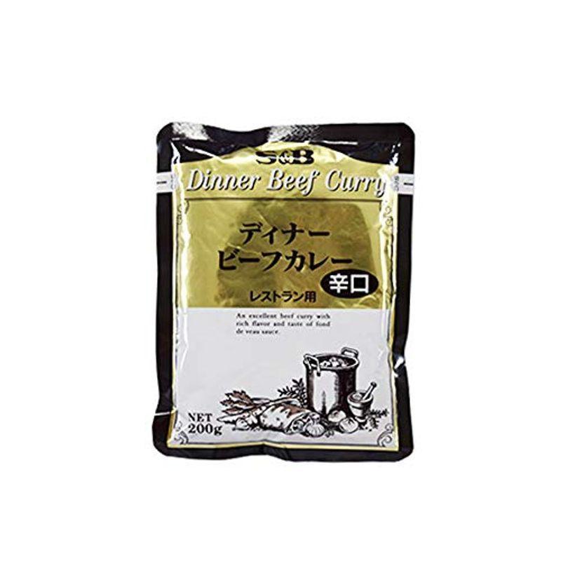 ビーフカレー 辛口レストラン用 レトルトカレー 200g 30個 業務用 エスビー食品