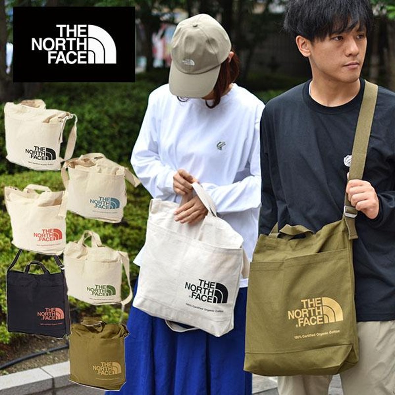 2Way ショルダー トートバッグ ザ ノースフェイス メンズ レディース THE NORTH FACE オーガニック コットン エコバッグ マルシェ バッグ NM82386 2024春夏新色 | LINEブランドカタログ