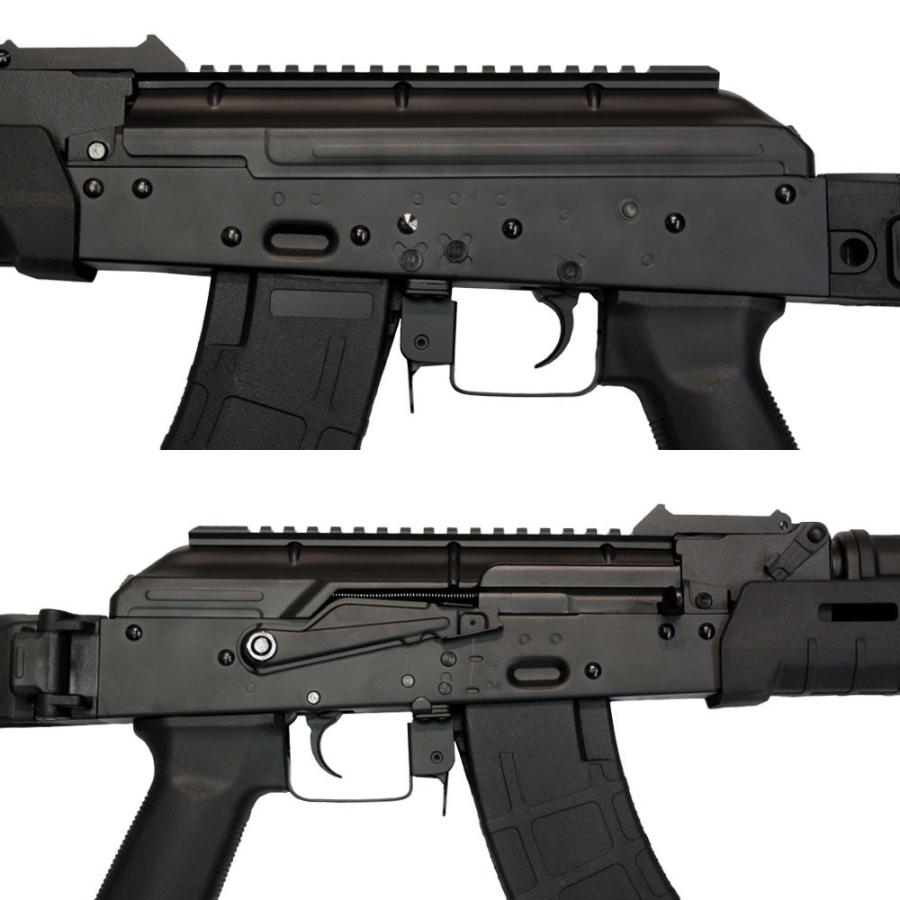 CM077E M-STYLE AKM S-STOCK フルメタル電動ガン BK※発送まで1営業日になります