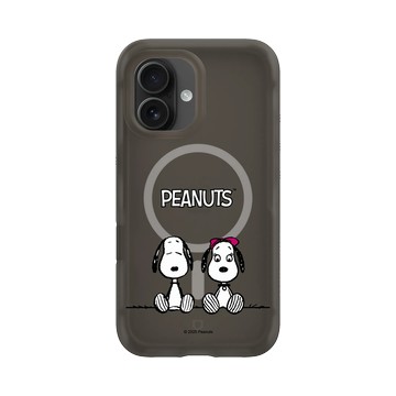 iPhone 16 AirX 本質黑 - 史努比 Snoopy - With Belle