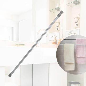 hold掛 / 收納伸縮桿-70~120cm-太空銀