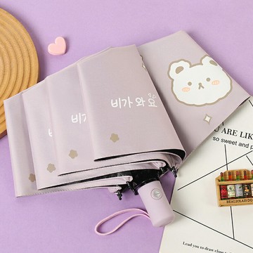 全自動傘晴雨兩用女防曬防紫外線遮陽太陽雨傘陽傘學生結實高顏值