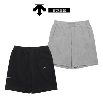 【DESCENTE 迪桑特】男士 運動毛圈短褲-兩色可選 現貨
