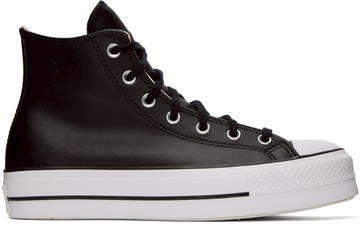 Converse 黑色 Chuck Taylor All Star Lift 高帮运动鞋