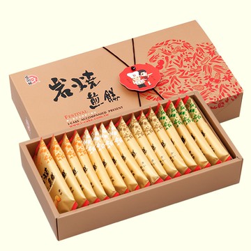 宜蘭餅-綜合煎餅禮盒16入(盒)