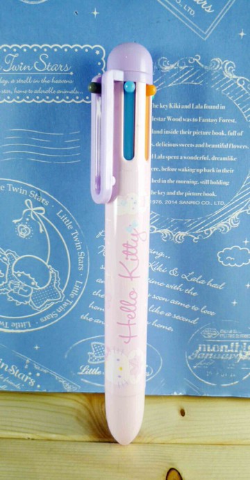 【震撼精品百貨】Hello Kitty 凱蒂貓 KITTY多色原子筆-6色-芭蕾裙圖案-粉色 震撼日式精品百貨