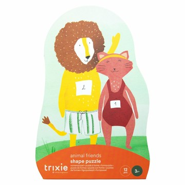比利時 trixie 運動會 拼圖  1套  12片