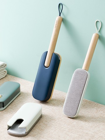 掃床刷子家用地毯刷神器除塵撣刷衣服去毛刷靜電黏吸沾粘毛刷大衣