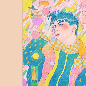 Fly You To My Tokyo Dream 藝術印刷插畫明信片