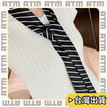 🔥臺灣出貨🔥可開發票✅輕飾時光黑色條紋腰帶配牛仔褲子配飾領帶絲巾搭配長條絲帶飄帶腰巾腰飾女