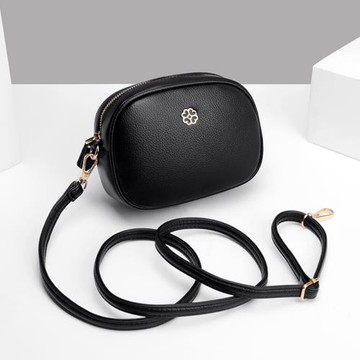 真皮迷你小包包2025新款時尚韓版小圓包女式手拿包單肩斜挎女包