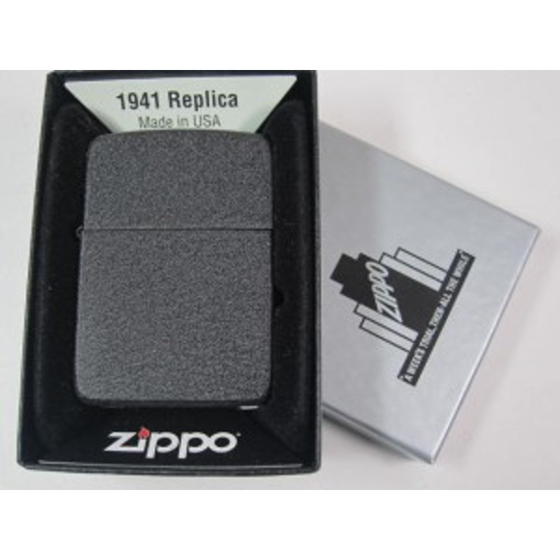 ジッポーZippo 1941BC ブラッククラックルWW2レプリカ第二次世界大戦モデル#28582 | LINEブランドカタログ