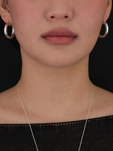 Large Daily Bold Earring (Silver925)