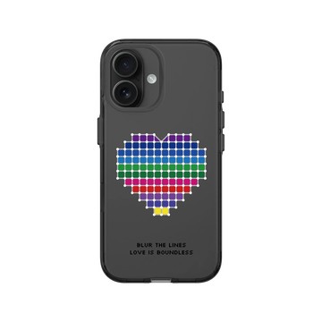 iPhone 16 Clear (相機按鈕) 酷墨灰 - PRIDE 2024: Love in All Forms - 看見愛，無視界線