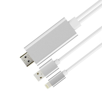 HDMI 傳輸線(全品項) Apple iPhone/ipad 8pin to MHL高畫質影音傳輸線
