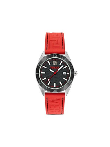 Versace - V-Dome 42mm - men - Sapphire Crystal/stainless steel - One Size - Black