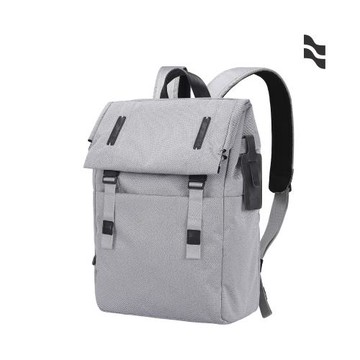 LOJEL URBO2 翻蓋差扣式  防盜後背包 低調淺灰