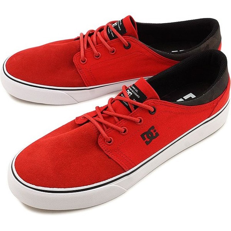 dc shoes red and white